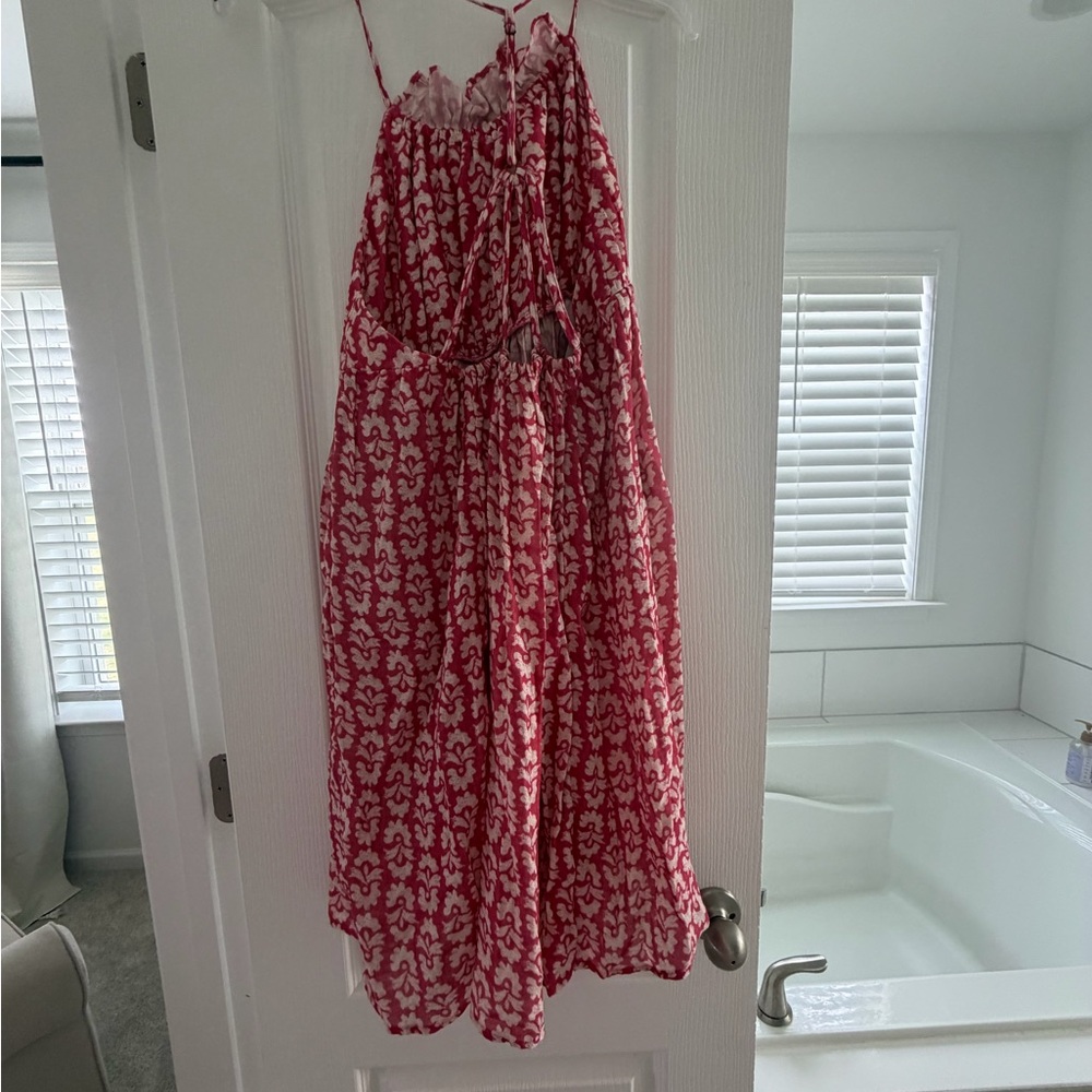 NWT By Anthropologie Gauze Halter Dress - small - sold - Picture 5 of 6